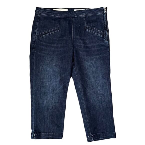 Pilcro and the Letterpress Womens Legging High Rise Denim Cropped Blue Size 28 - Picture 1 of 10